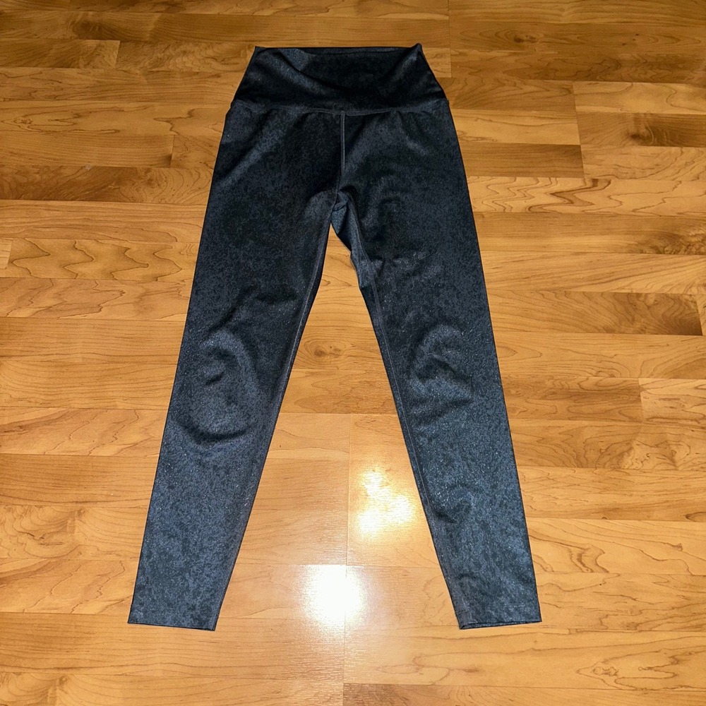 Beyond Yoga Leggings High Waisted Athletic Pants Blue print S